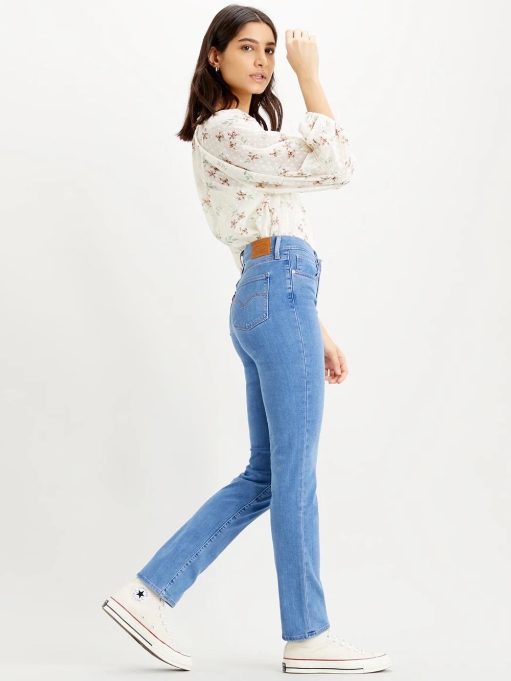 Levi’s 724 High Rise Straight in Rio Chill